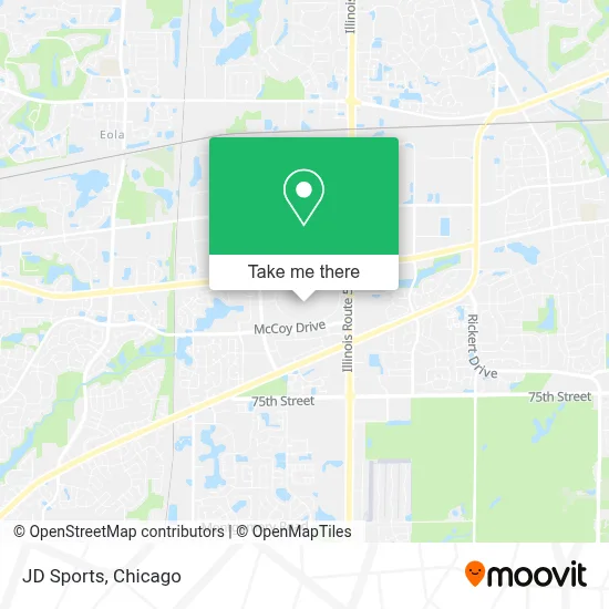 Jd Sports map