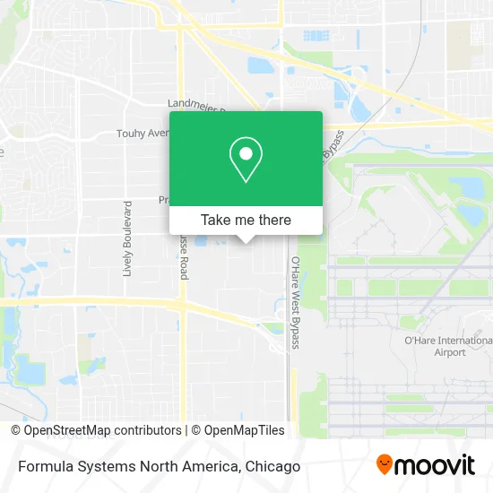 Formula Systems North America map