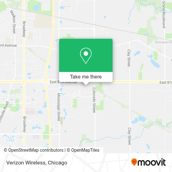 Verizon Wireless map