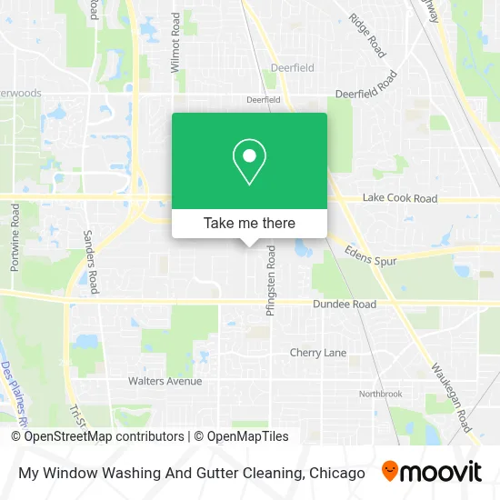 My Window Washing And Gutter Cleaning map