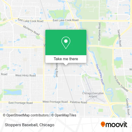Stoppers Baseball map