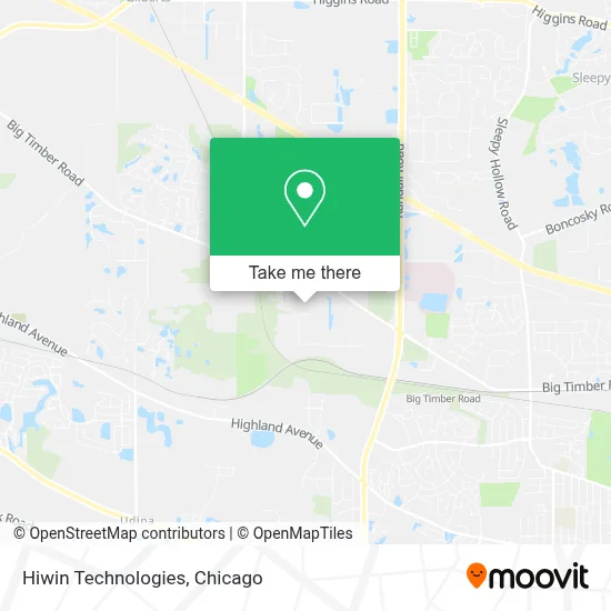 Hiwin Technologies map