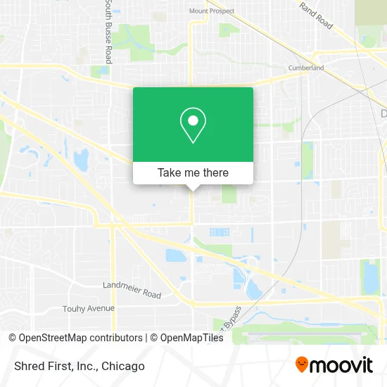 Shred First, Inc. map