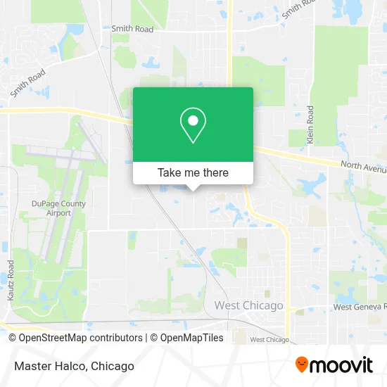 Master Halco map