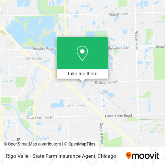 Rigo Valle - State Farm Insurance Agent map