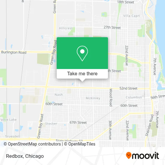 Redbox map
