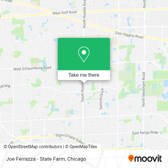 Joe Ferrazza - State Farm map