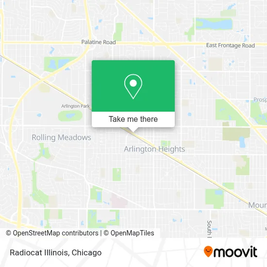 Radiocat Illinois map