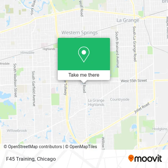 F45 Training map