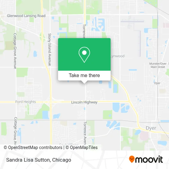 Sandra Lisa Sutton map