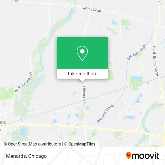 Menards map