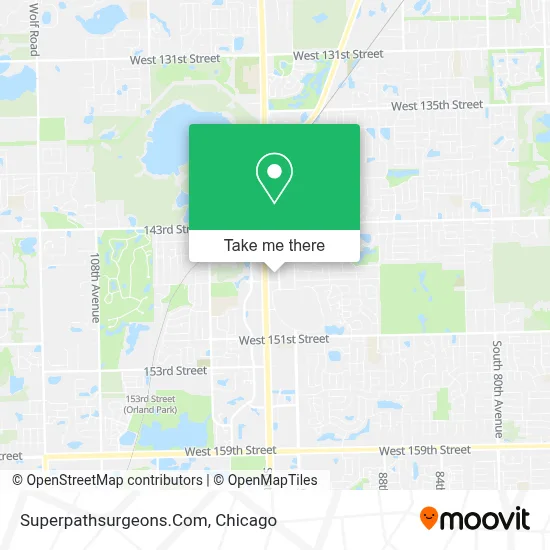 Superpathsurgeons.Com map