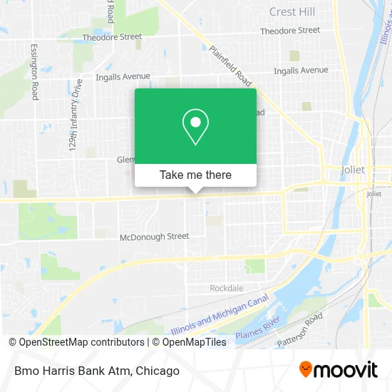 Bmo Harris Bank Atm map