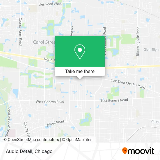 Audio Detail map