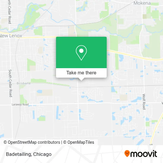 Badetailing map
