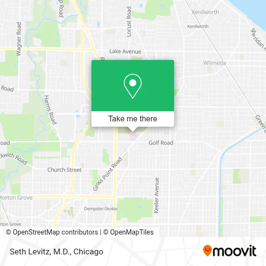 Seth Levitz, M.D. map