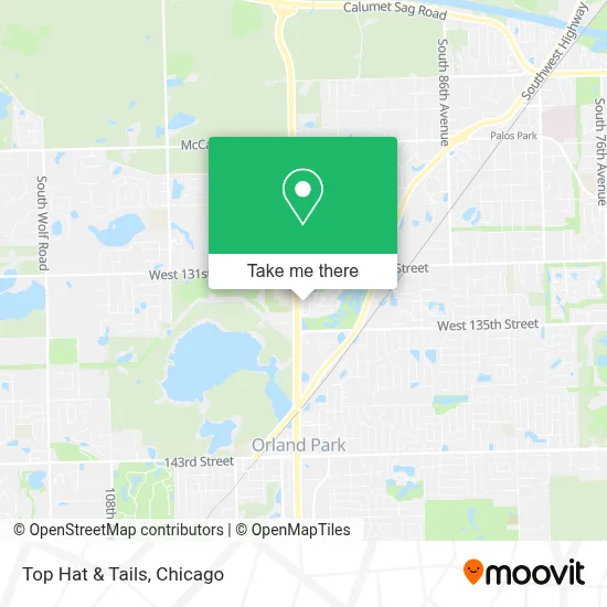 Top Hat & Tails map