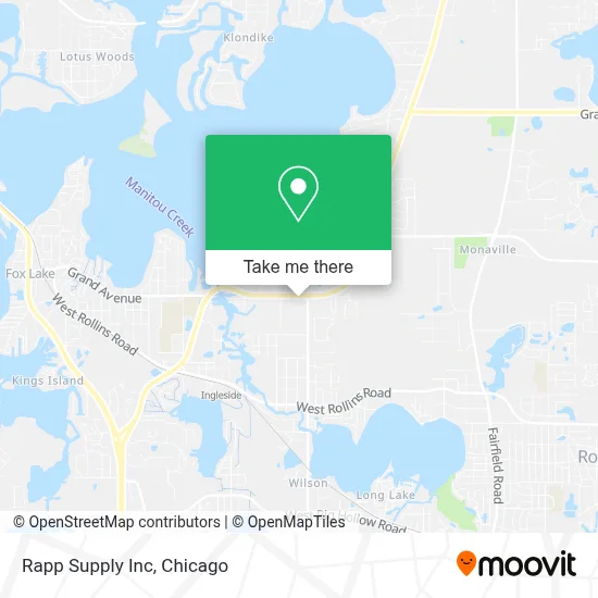 Rapp Supply Inc map
