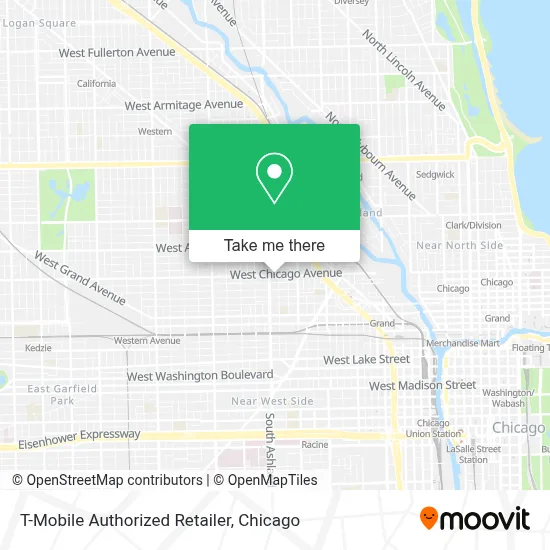 T-Mobile Authorized Retailer map