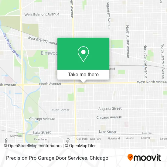 Precision Pro Garage Door Services map