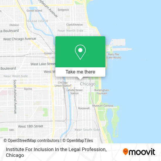 Institute For Inclusion In the Legal Profession map