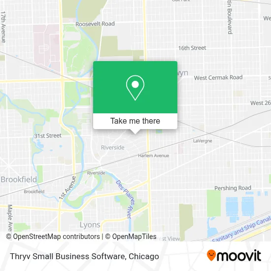 Thryv Small Business Software map
