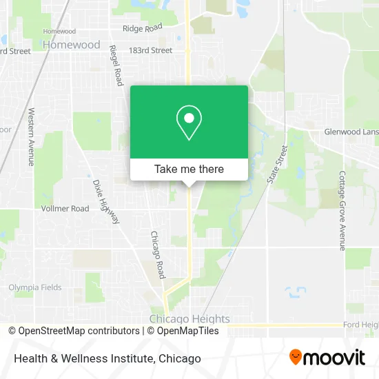 Health & Wellness Institute map