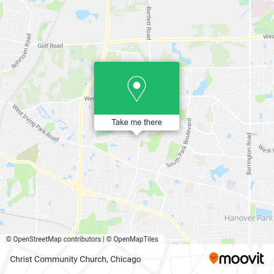 Christ Community Church map