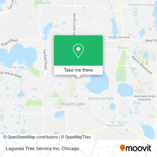 Lagunas Tree Service Inc map