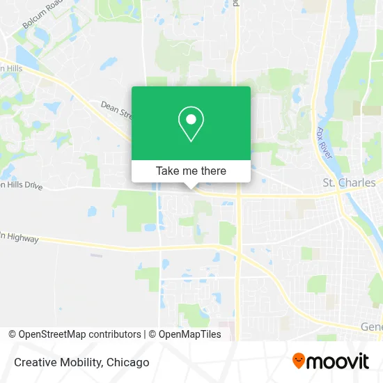 Creative Mobility map