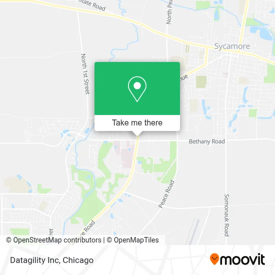 Datagility Inc map