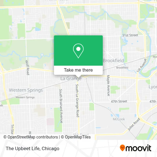 The Upbeet Life map