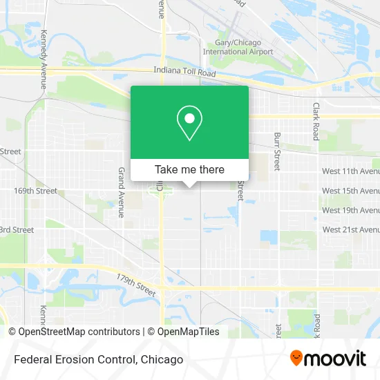Federal Erosion Control map