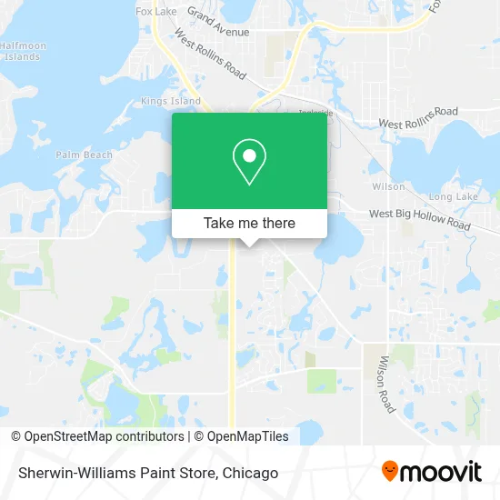 Sherwin-Williams Paint Store map