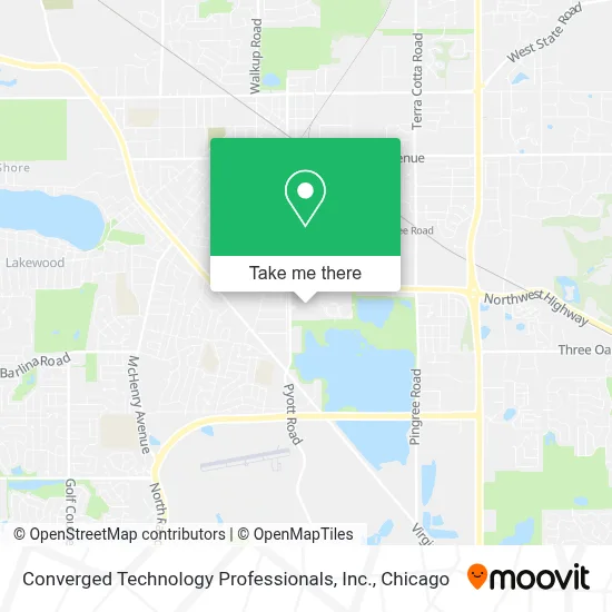 Converged Technology Professionals, Inc. map