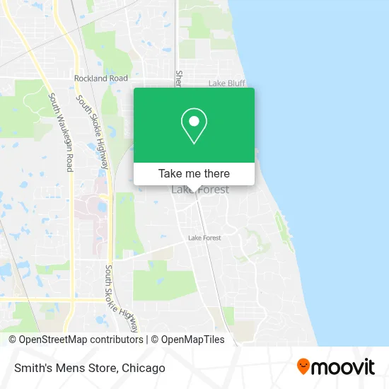 Smith's Mens Store map
