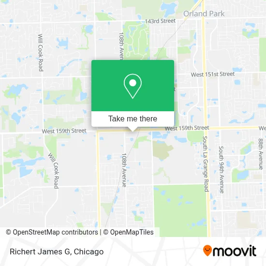 Richert James G map