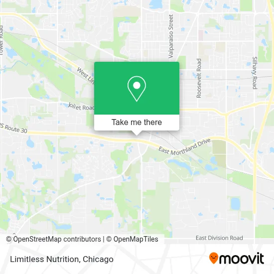 Limitless Nutrition map