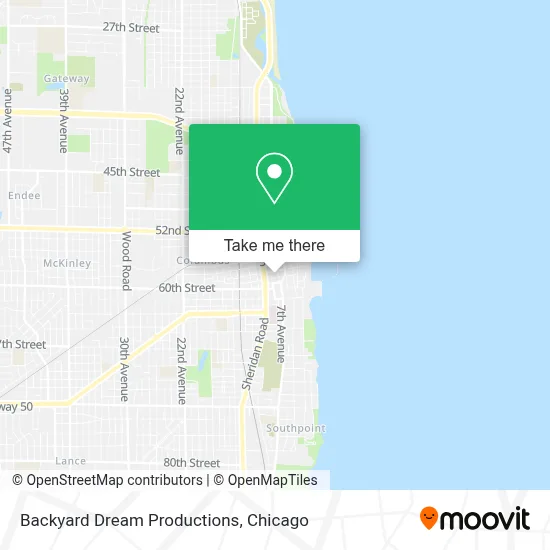 Backyard Dream Productions map