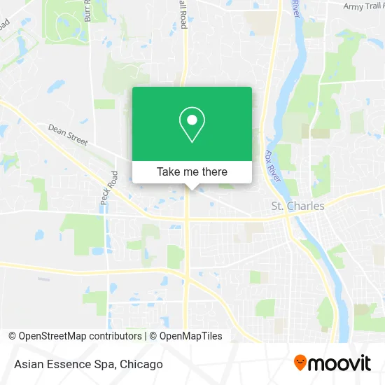 Asian Essence Spa map