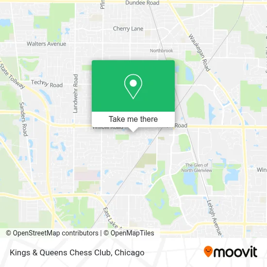 Kings & Queens Chess Club map