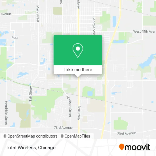 Total Wireless map