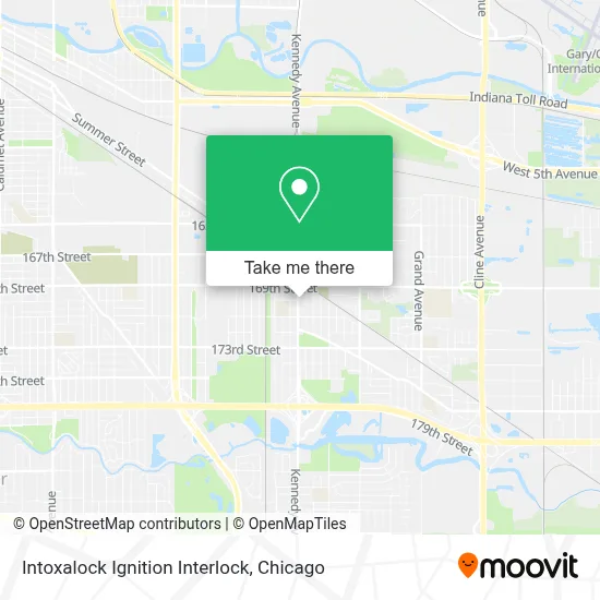 Intoxalock Ignition Interlock map