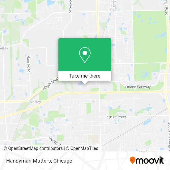 Handyman Matters map