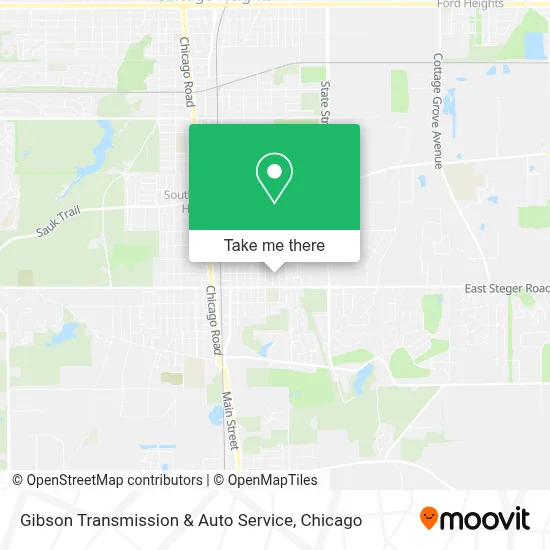 Gibson Transmission & Auto Service map