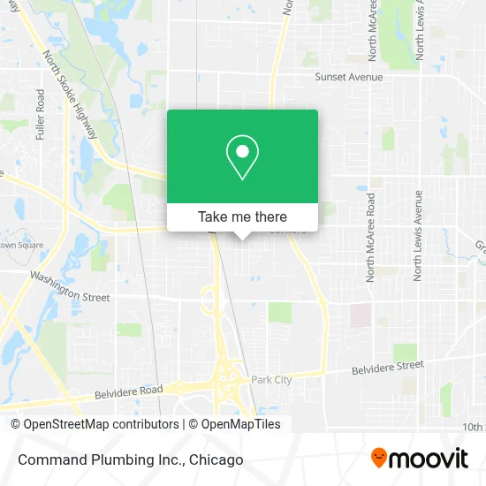Command Plumbing Inc. map