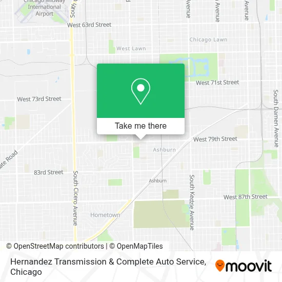 Hernandez Transmission & Complete Auto Service map