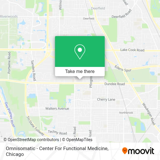 Omnisomatic - Center For Functional Medicine map