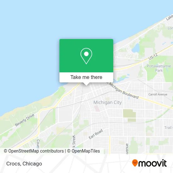 Crocs map