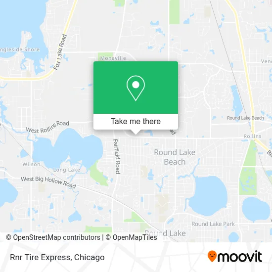 Rnr Tire Express map